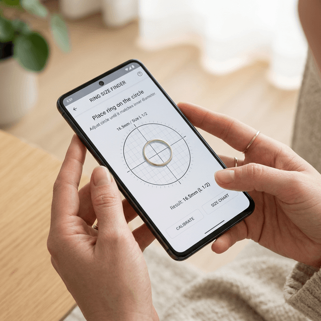 Cover image for How to Measure Ring Size With Phone App (Without the Guesswork)
