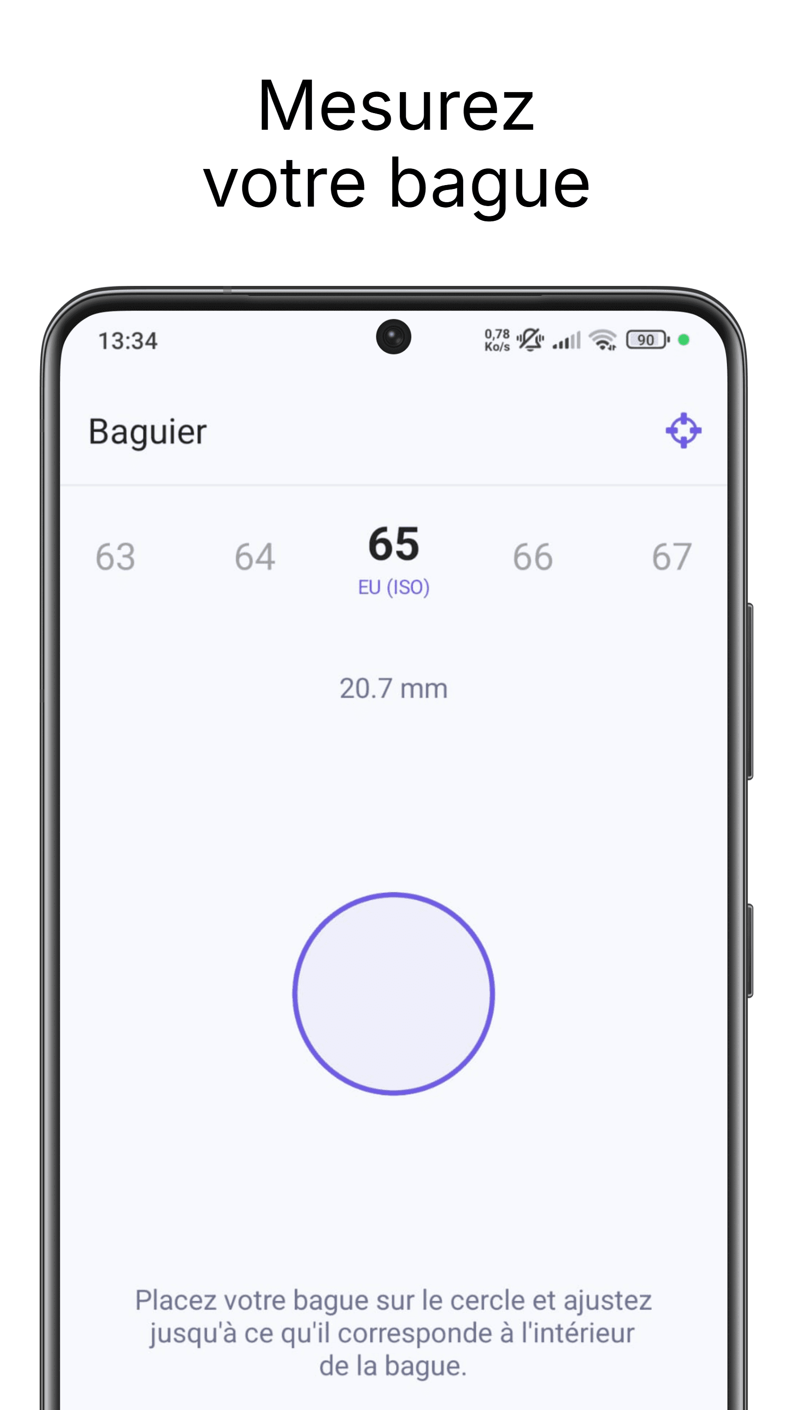 Ring size - Easy Finger Size screenshot 1