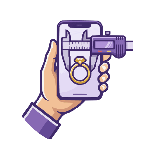 Ring size - Easy Finger Size logo